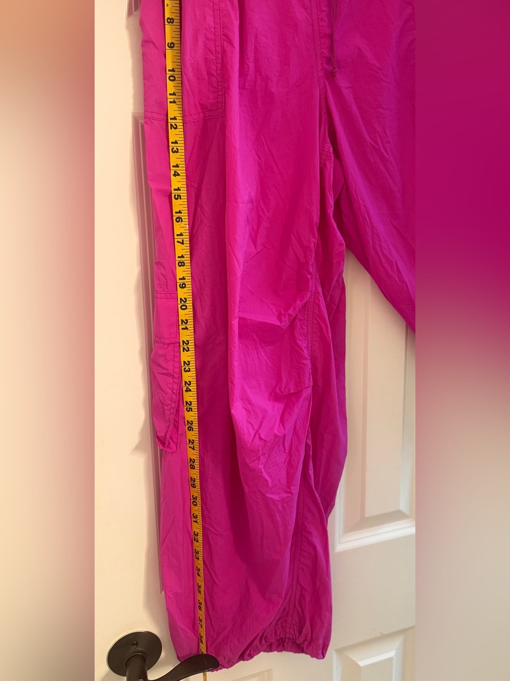 Daily Practice Anthropologie Base Jump Parachute Pants Ladies M Pink - Picture 4 of 6